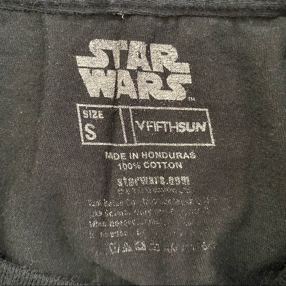 Star Wars The Force Awakens Kylo Ren Black Tee Small Fandom - Picture 3 of 9